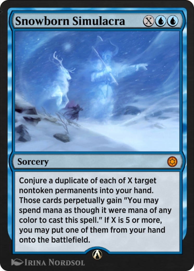 Snowborn Simulacra (HBG-038) - Alchemy Horizons: Baldur's Gate-1