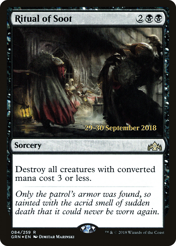 Ritual of Soot [Guilds of Ravnica Prerelease Promos]-1