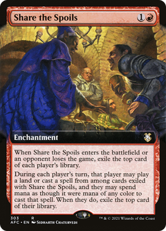 Share the Spoils (Extended Art) [Dungeons & Dragons: Adventures in the Forgotten Realms Commander]-1