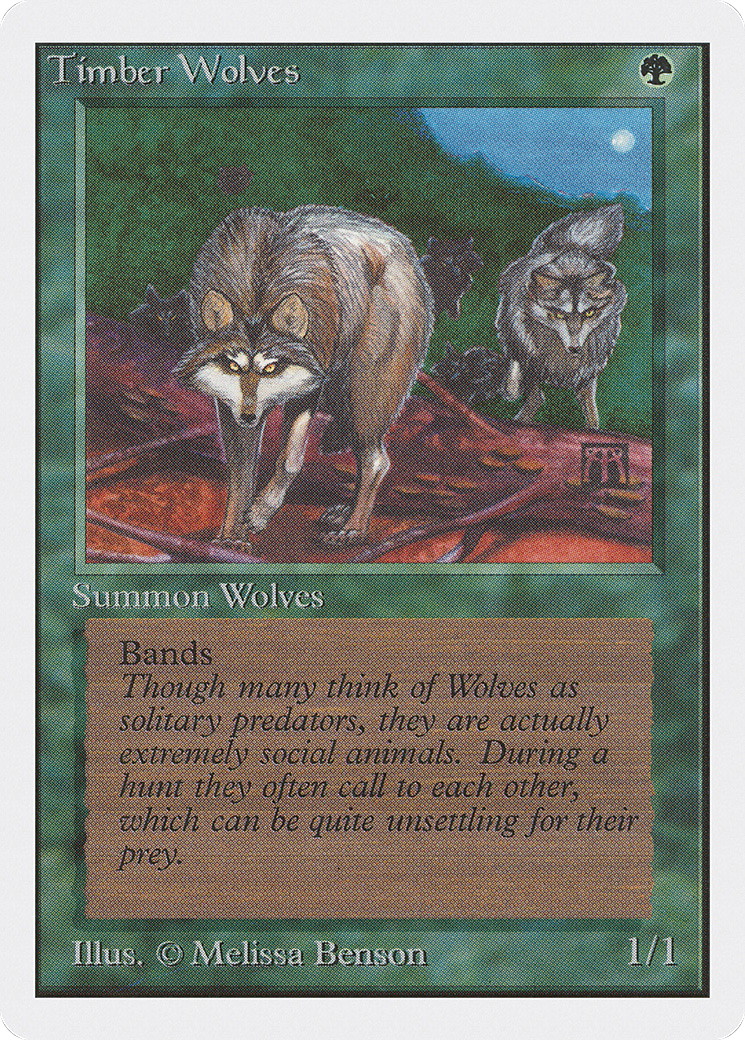 Timber Wolves [Unlimited Edition]-1