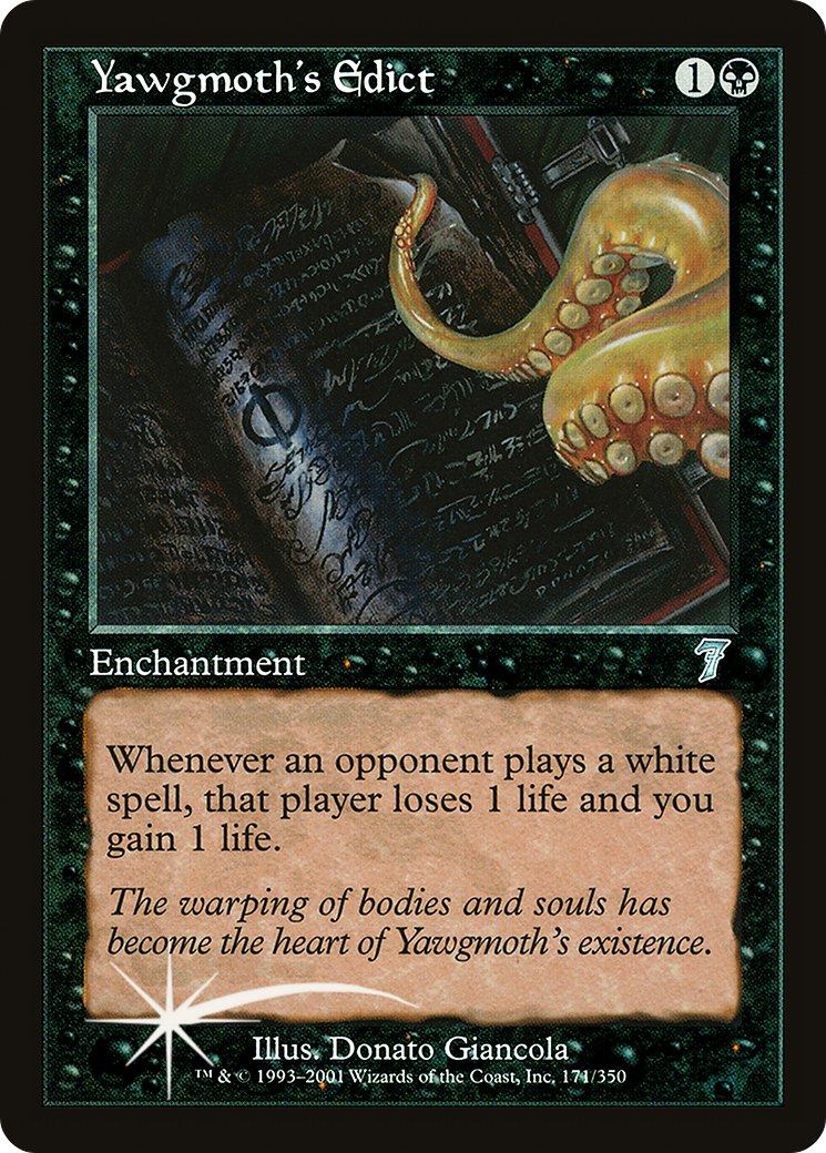 Yawgmoth's Edict (7ED-171) - 7th Edition-1