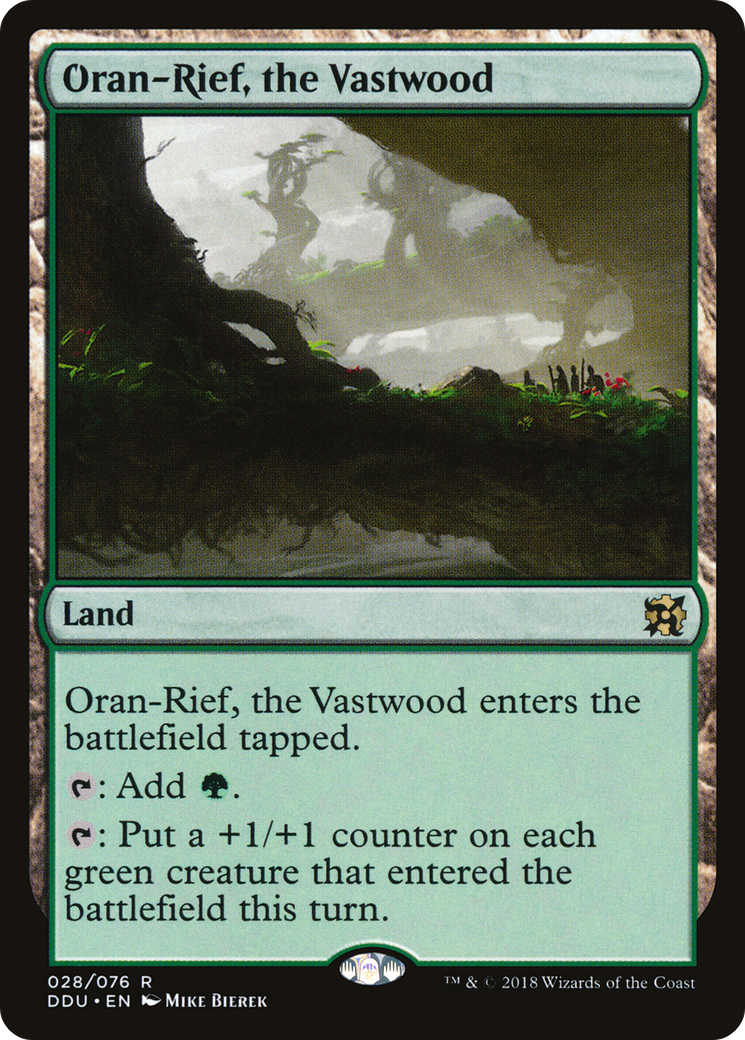 Oran-Rief, the Vastwood [Duel Decks: Elves vs. Inventors]-1