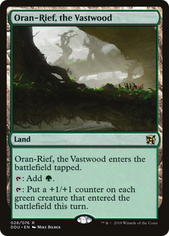 Oran-Rief, the Vastwood [Duel Decks: Elves vs. Inventors]-1