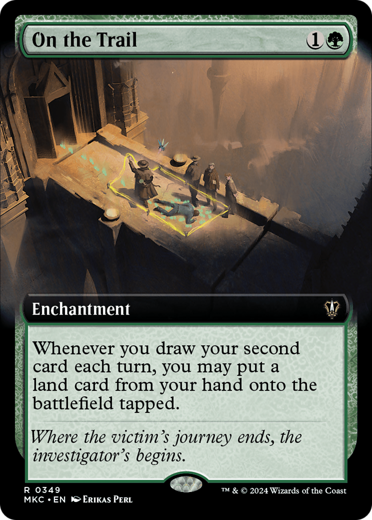On the Trail (Extended Art) [Murders at Karlov Manor Commander]-1