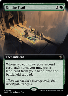 On the Trail (Extended Art) [Murders at Karlov Manor Commander]-1
