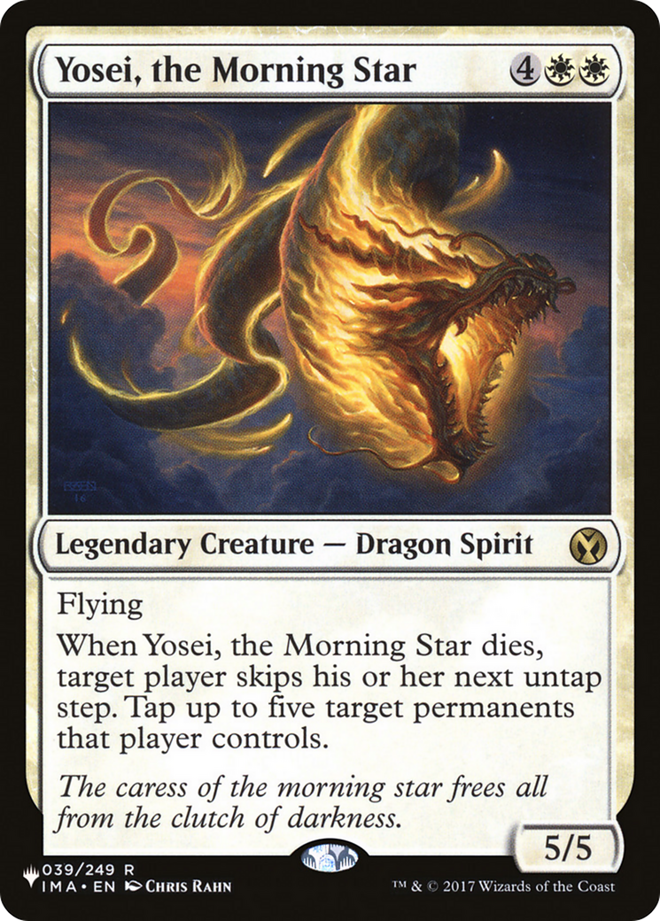 Yosei, the Morning Star (LIST-039/249) - The List-1