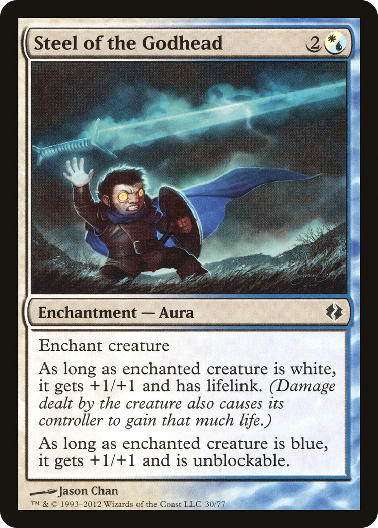 Steel of the Godhead [Duel Decks: Venser vs. Koth]-1