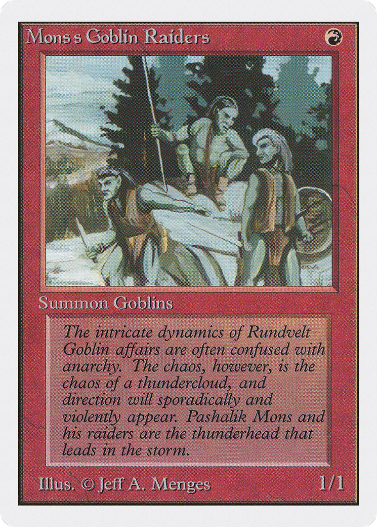 Mons's Goblin Raiders [Unlimited Edition]-1