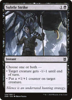 Subtle Strike [Zendikar Rising]-1