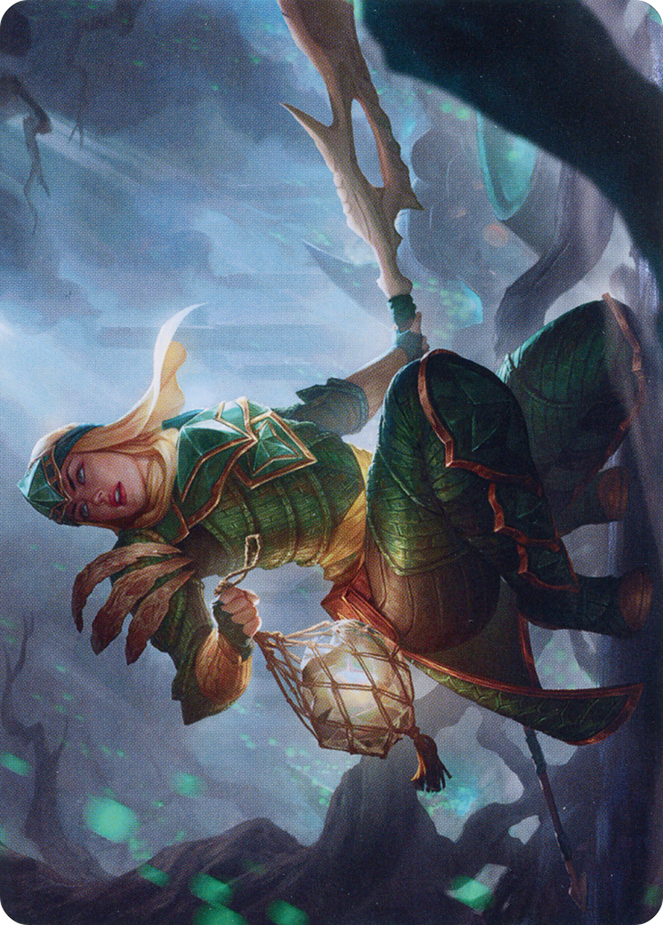Argothian Opportunist // Argothian Opportunist (ABRO-022) - The Brothers' War Art Series (Borderless) Foil-1