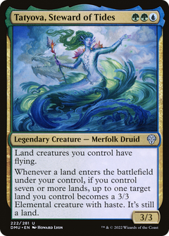 Tatyova, Steward of Tides [Dominaria United]-1