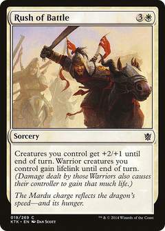 Rush of Battle [Khans of Tarkir]-1