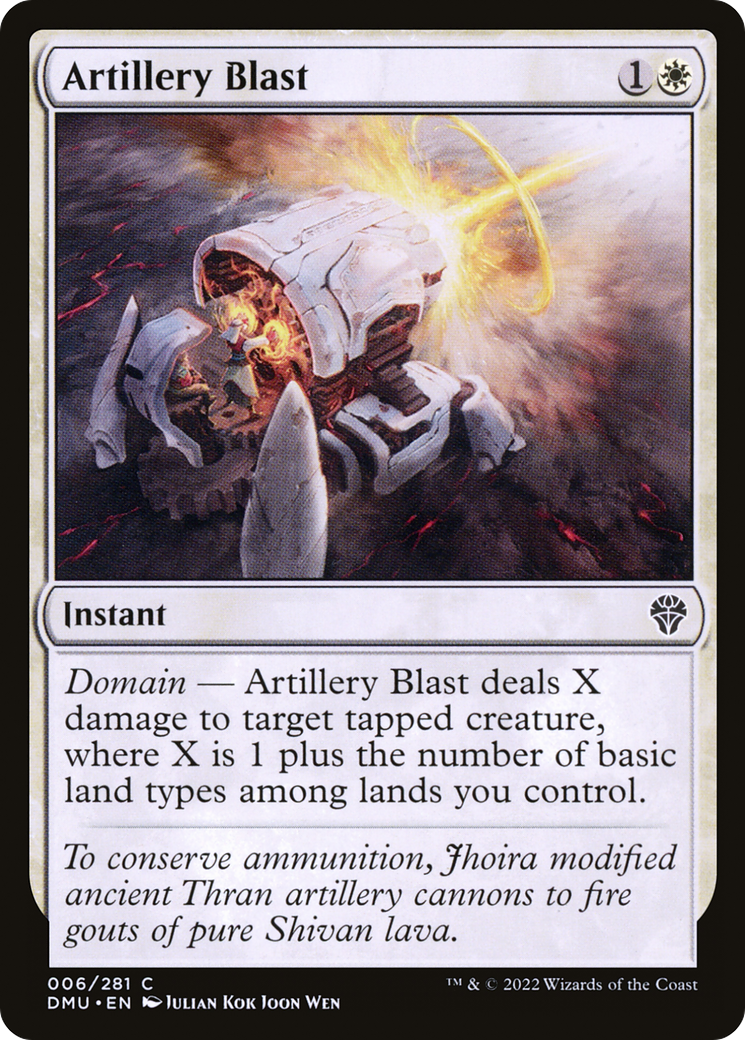 Artillery Blast [Dominaria United]-1