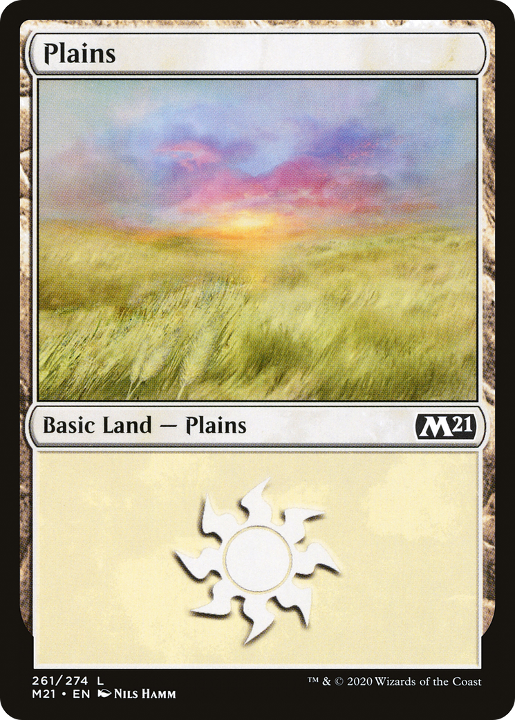 Plains (261) [Core Set 2021]-1