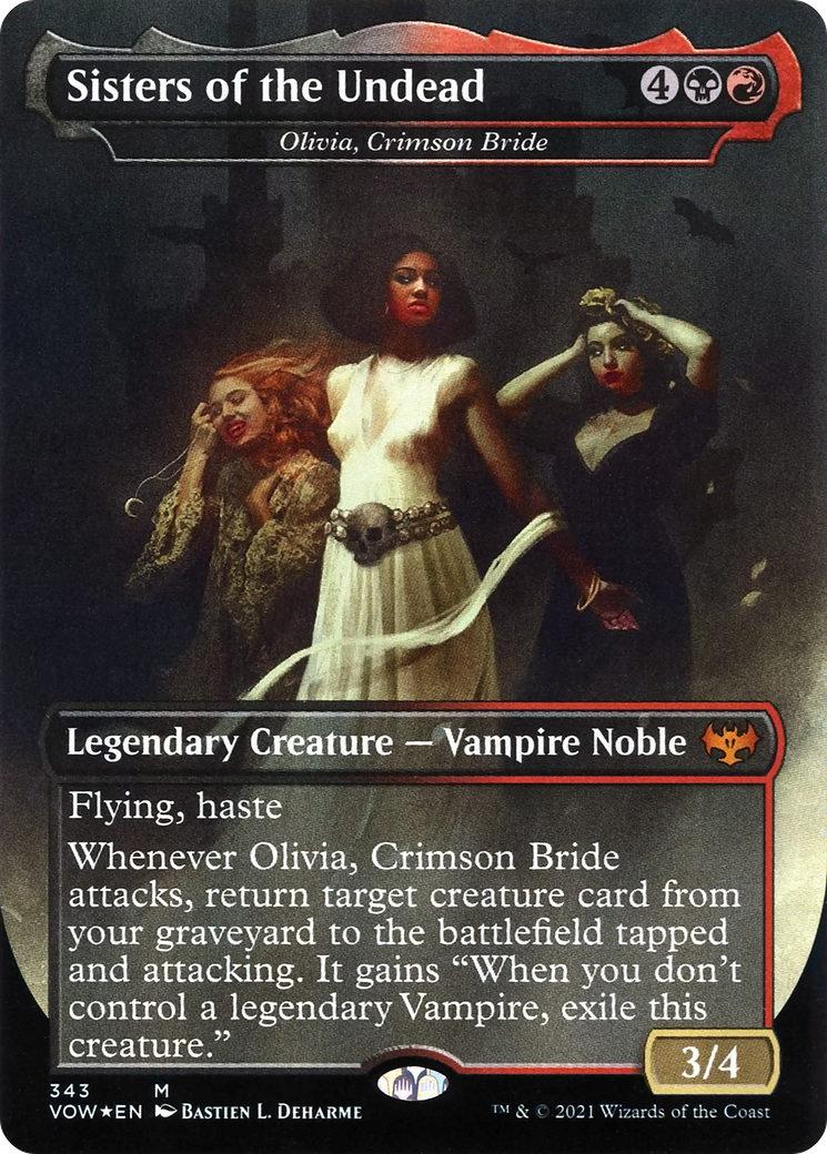 Olivia, Crimson Bride - Sisters of the Undead [Innistrad: Crimson Vow]-1