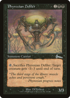 Phyrexian Defiler [Urza's Legacy]-1