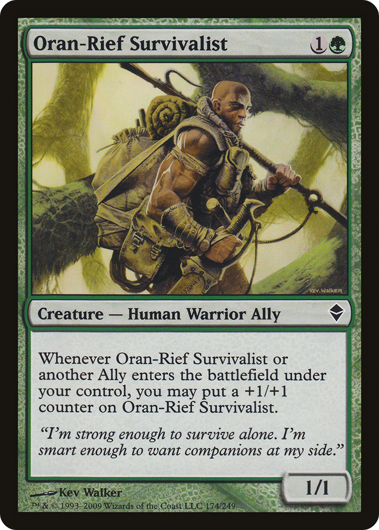 Oran-Rief Survivalist [Zendikar]-1