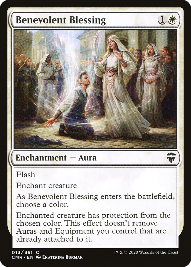 Benevolent Blessing [Commander Legends]-1