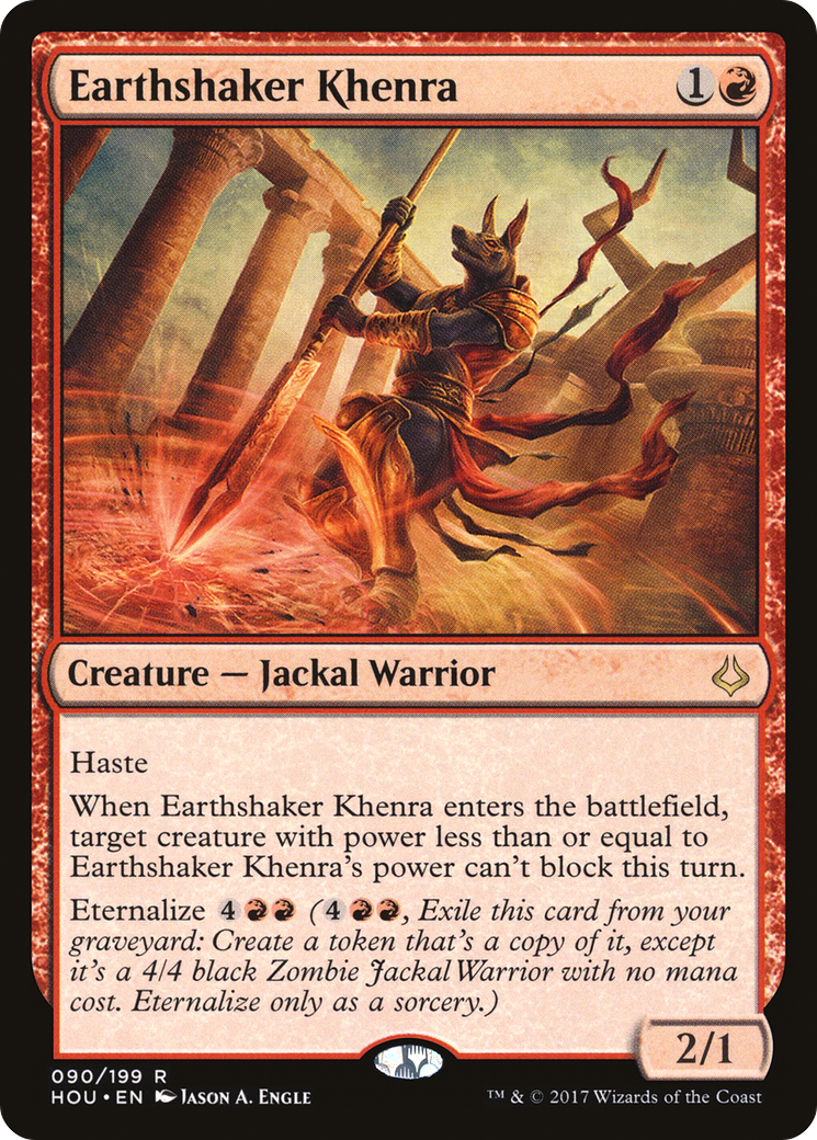 Earthshaker Khenra [Hour of Devastation]-1