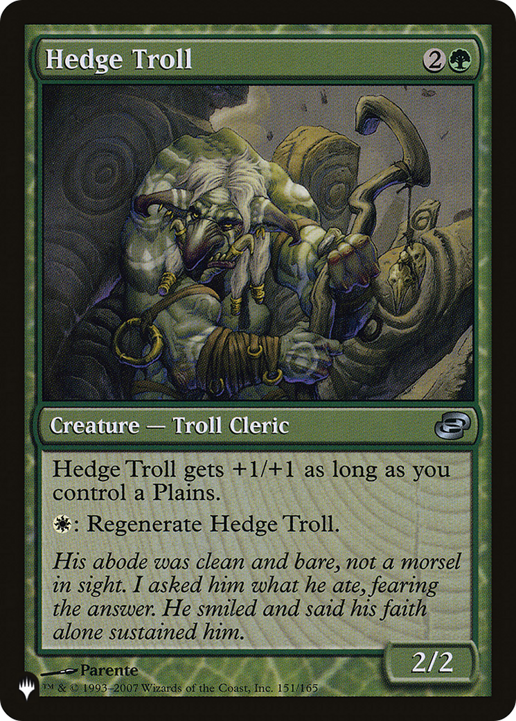 Hedge Troll [The List]-1