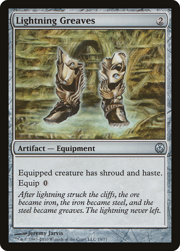 Lightning Greaves [Duel Decks: Phyrexia vs. the Coalition]-1