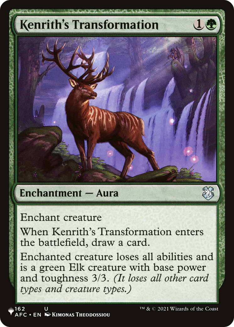 Kenrith's Transformation [The List]-1