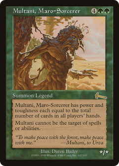 Multani, Maro-Sorcerer [Urza's Legacy]-1