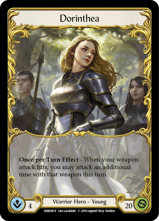 Dorinthea [HER008-P] (Promo)  1st Edition Rainbow Foil-1