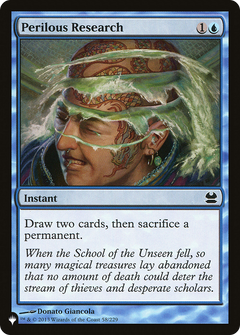 Perilous Research [The List]-1