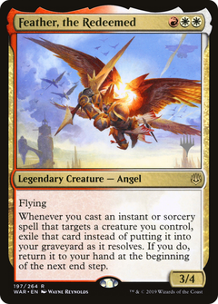 Feather, the Redeemed (Promo Pack) [War of the Spark Promos]-1