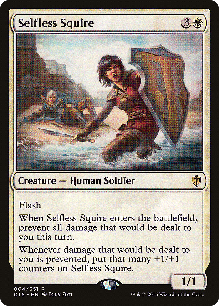 Selfless Squire [Commander 2016]-1