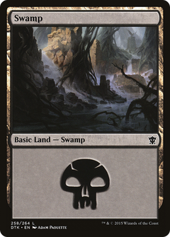 Swamp (258) [Dragons of Tarkir]-1