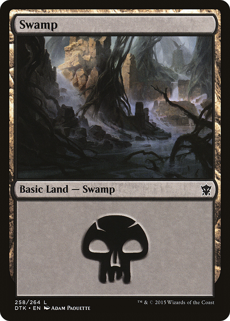 Swamp (258) [Dragons of Tarkir]-1