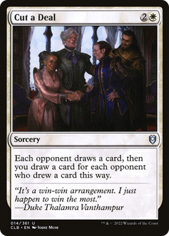 Cut a Deal [Commander Legends: Battle for Baldur's Gate]-1