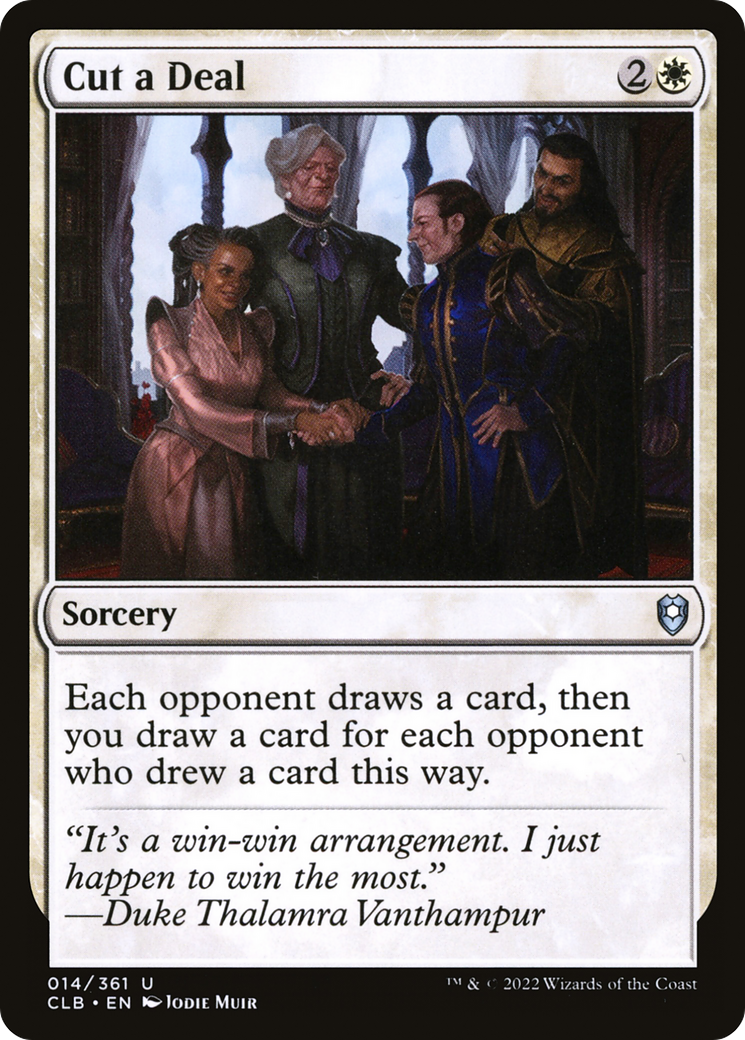 Cut a Deal [Commander Legends: Battle for Baldur's Gate]-1