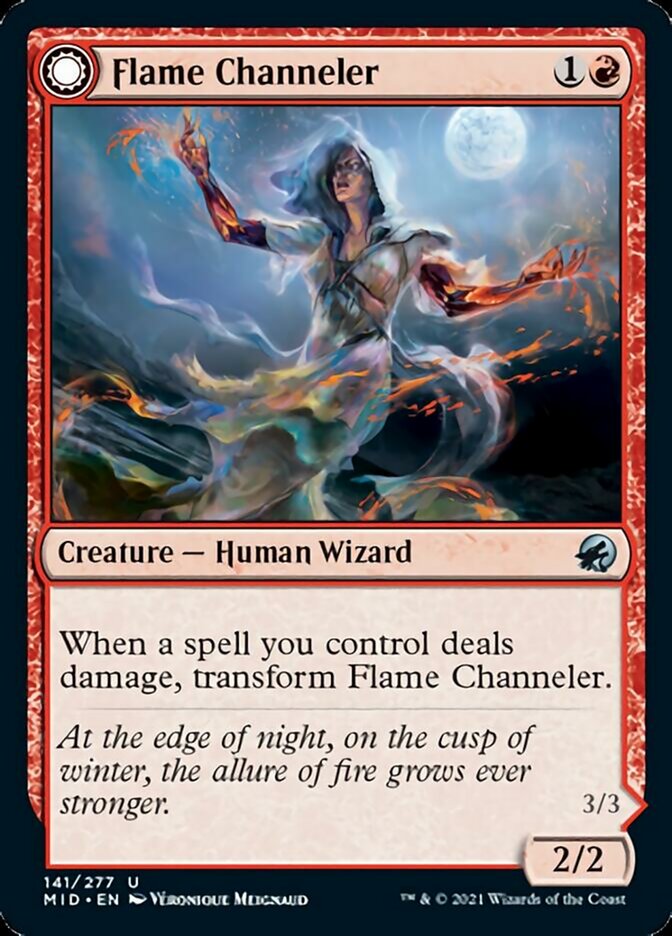 Flame Channeler // Embodiment of Flame [Innistrad: Midnight Hunt]-1