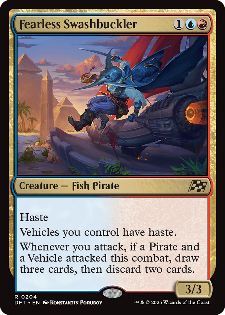 Fearless Swashbuckler [Aetherdrift]-1
