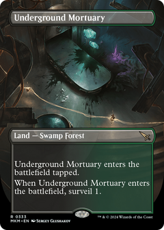 Underground Mortuary (Borderless) (MKM-333) - Murders at Karlov Manor (Borderless)-1