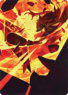 Zada, Hedron Grinder // Zada, Hedron Grinder (AMOM-075) - March of the Machine Art Series (Borderless)-3