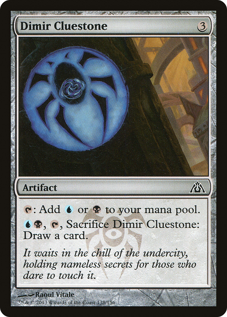 Dimir Cluestone [Dragon's Maze]-1