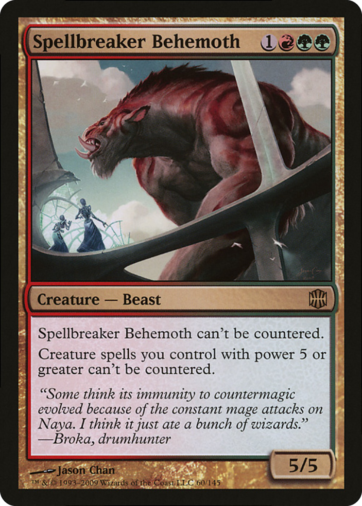Spellbreaker Behemoth (P09-060) - Magic Player Rewards 2009-1