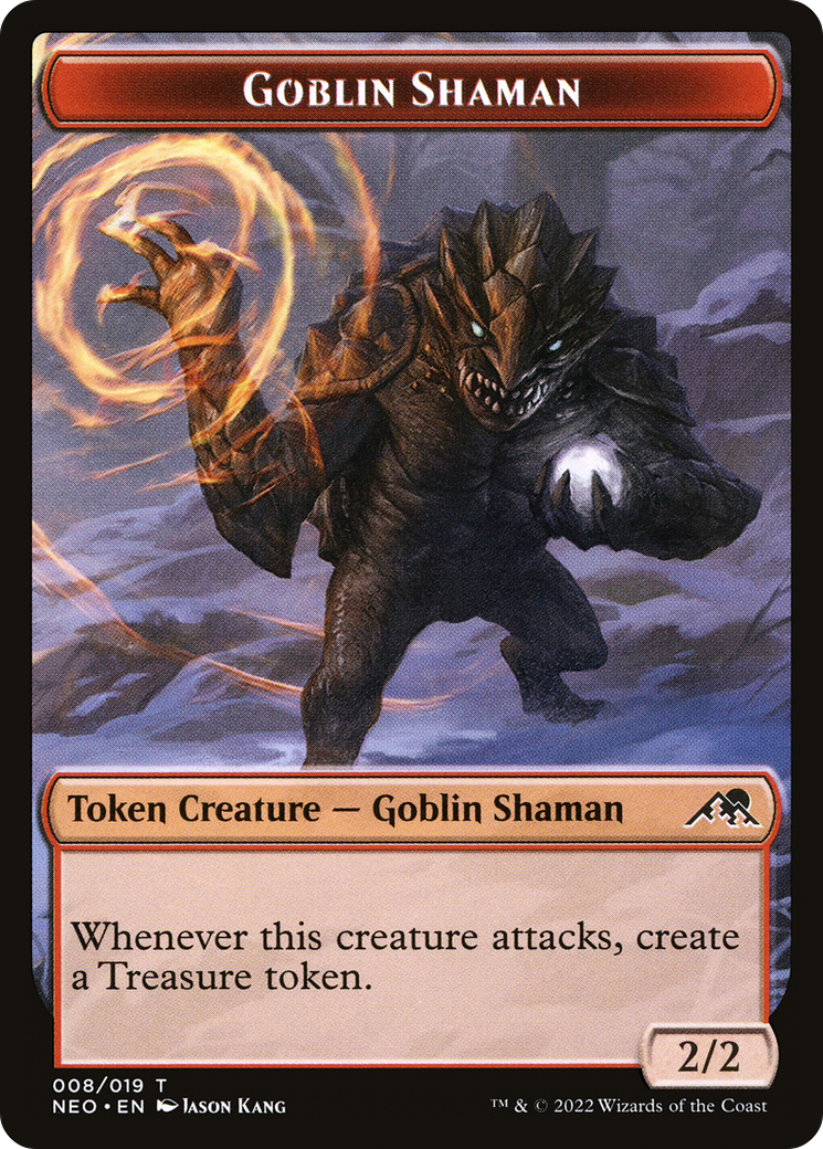 Goblin Shaman Token [Kamigawa: Neon Dynasty Tokens]-1