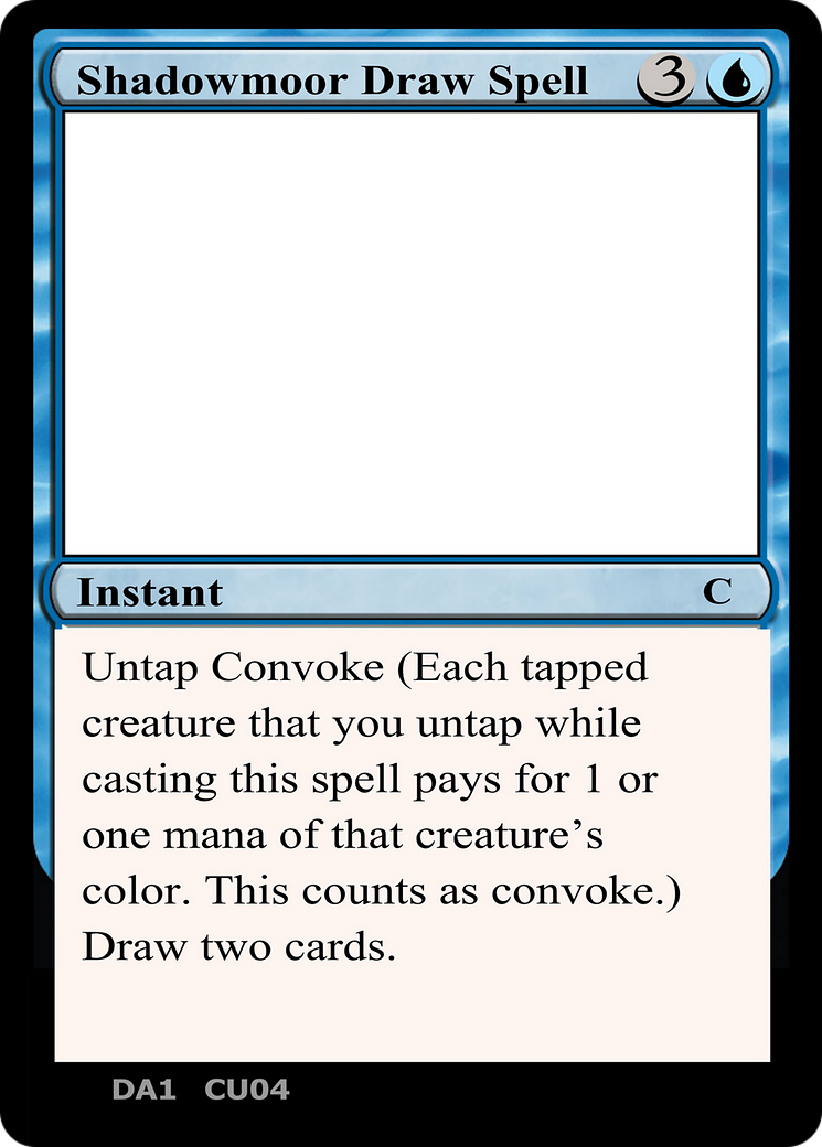 Shadowmoor Draw Spell (UNK-CU04B) - Unknown Event-1