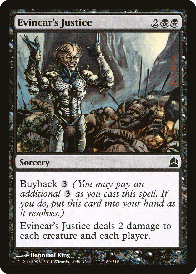 Evincar's Justice [Commander 2011]-1