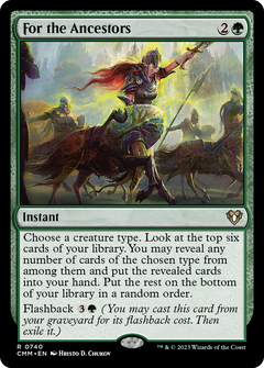 For the Ancestors [Commander Masters]-1