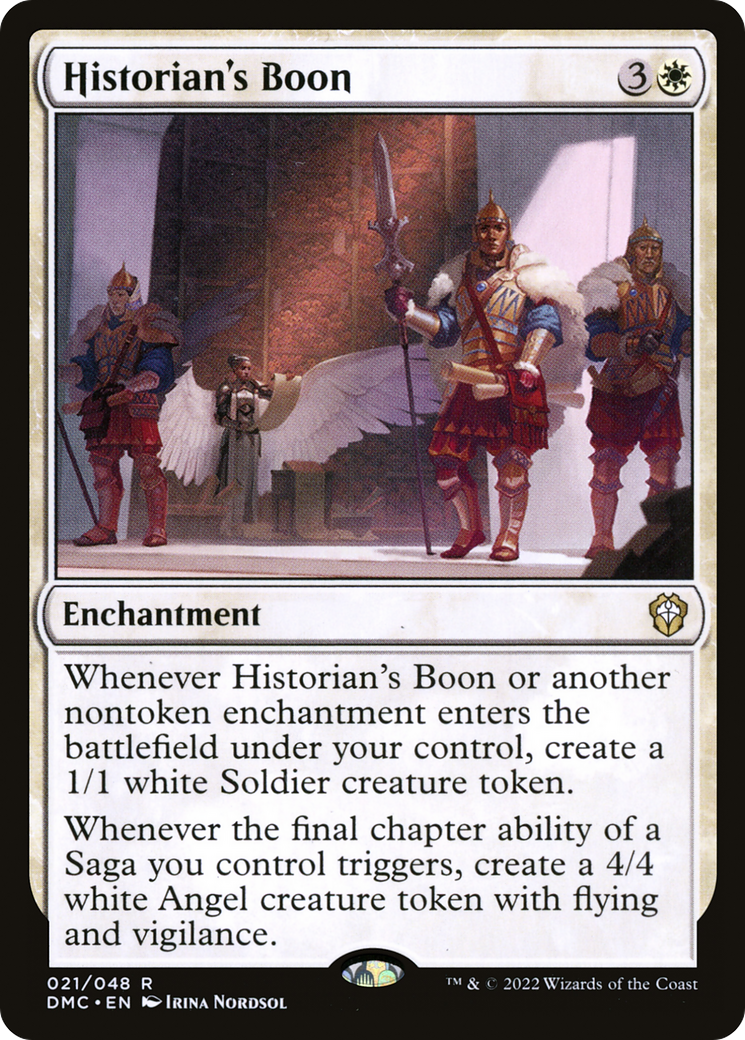Historian's Boon [Dominaria United Commander]-1