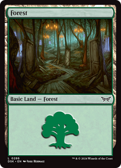 Forest (0286) [Duskmourn: House of Horror]-1