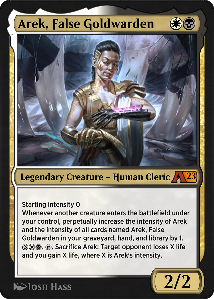 Arek, False Goldwarden (YONE-017) - Alchemy: Phyrexia-1