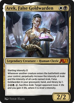 Arek, False Goldwarden (YONE-017) - Alchemy: Phyrexia-1