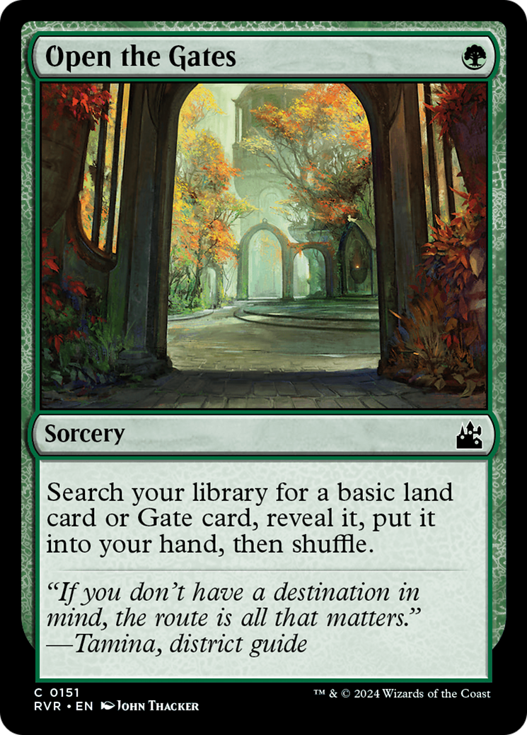 Open the Gates [Ravnica Remastered]-1